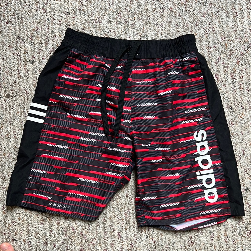 Adidas swim trunks small